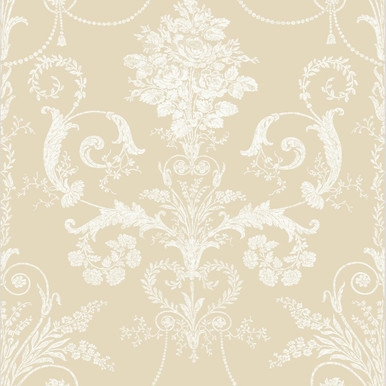 Laura Ashley Josette Linen Wallpaper