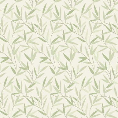 Laura Ashley Willow Leaf Hedgerow Wallpaper