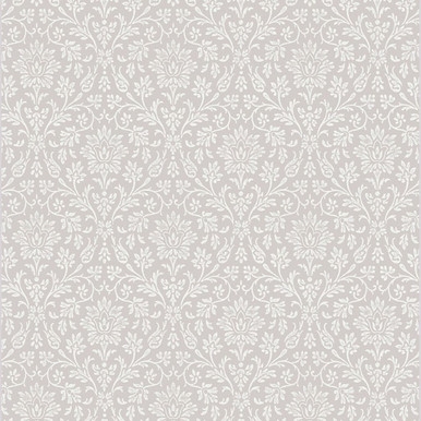 Laura Ashley Annecy Dove Grey Wallpaper