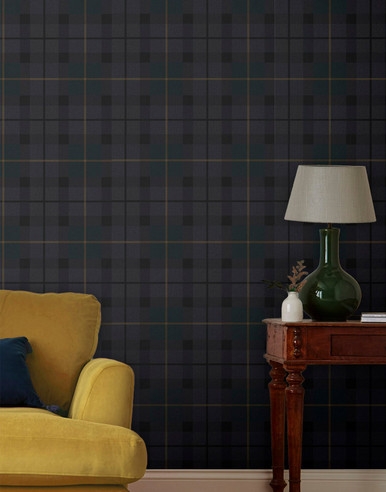 Joules Rothero Check Heritage Wallpaper