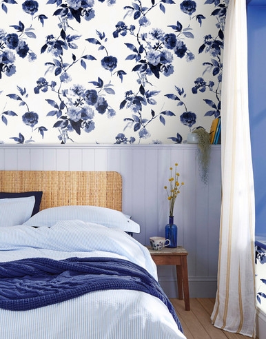 Joules Boho Bloom Crème Wallpaper