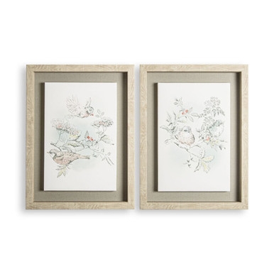 Elderwood Set Of 2 Framed Canvases