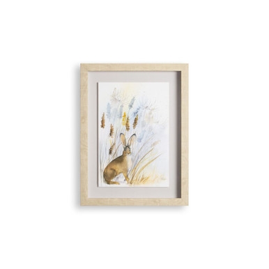 Country Hare Framed Print