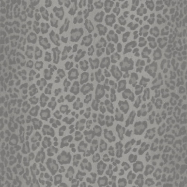 Glamorous Fur Charcoal Wallpaper