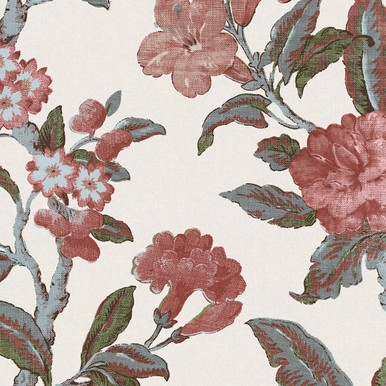 Laura Ashley Minera Crimson Red Wallpaper