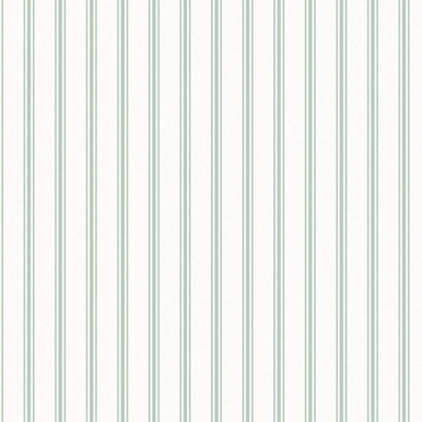 Laura Ashley Farnworth Stripe Sage Green Wallpaper