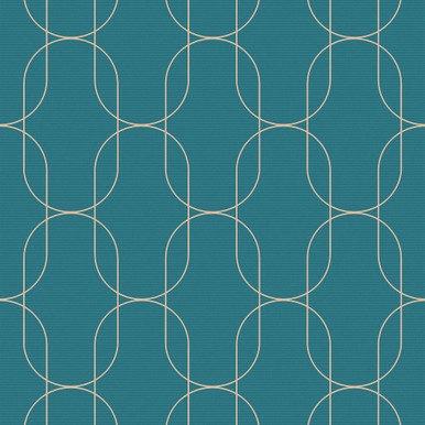 Eternity Teal Wallpaper