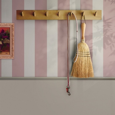 Joules Harborough Stripe Pink Wallpaper