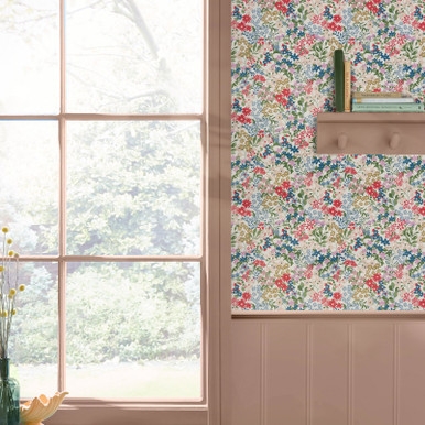 Joules Sanders Ditsy Creme Wallpaper