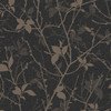 Belle Charcoal and Gold Wallpaper