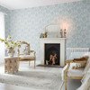 Boudoir Beauty Blue Wallpaper