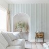 Watercolour Stripe Blue Wallpaper