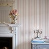 Watercolour Stripe Pink Wallpaper