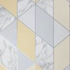 Marble Geo Yellow Wallpaper