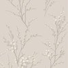 Laura Ashley Pussy Willow Dove Grey Wallpaper