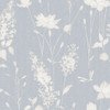 Laura Ashley Dragonfly Garden Chalk Blue Wallpaper