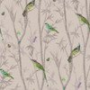 Next Chinoiserie Bird Trail Natural Wallpaper