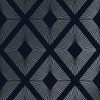 Next Deco Triangle Navy Wallpaper