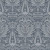 Laura Ashley Heraldic Damask Dusky Seaspray Wallpaper