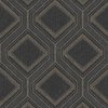 Savile Row Charcoal Wallpaper