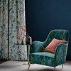 Tisbury French Navy Wallpaper by Clarissa Hulse