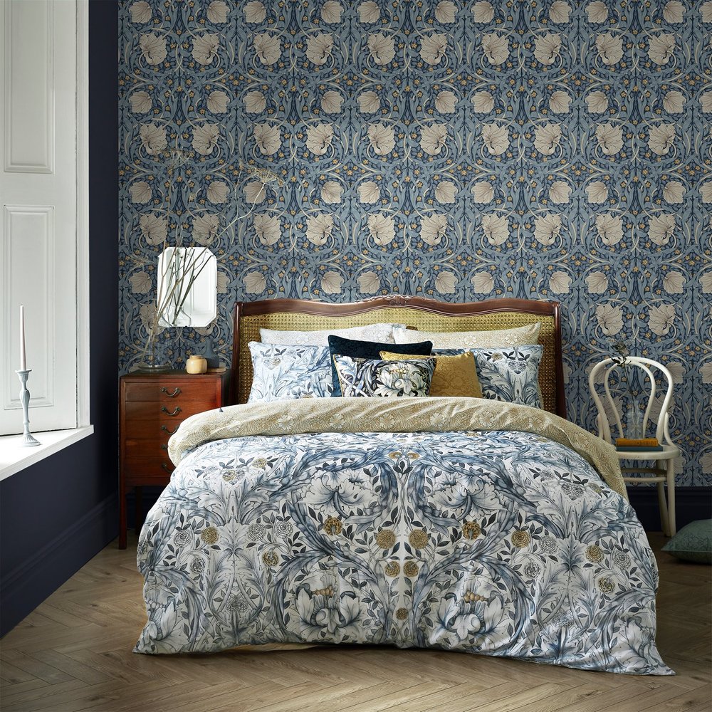 Pimpernel Blue Wallpaper