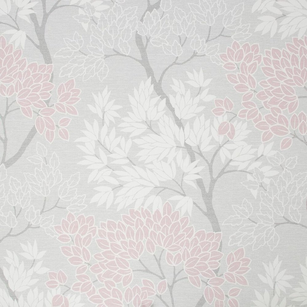 Fresco Lykke Tree Pink Floral Wallpaper