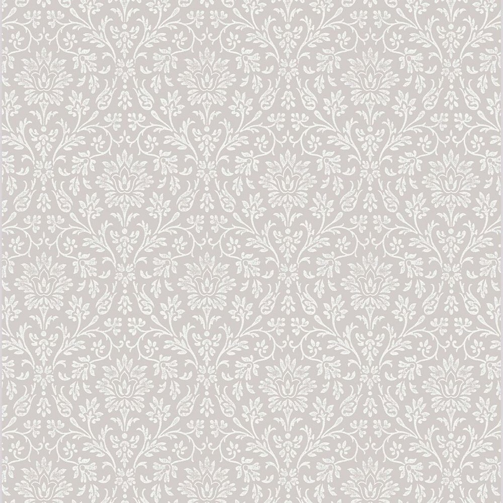 Laura Ashley Annecy Dove Grey Wallpaper