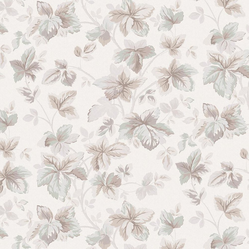 Laura Ashley Autumn Leaves Natural Wallpaper