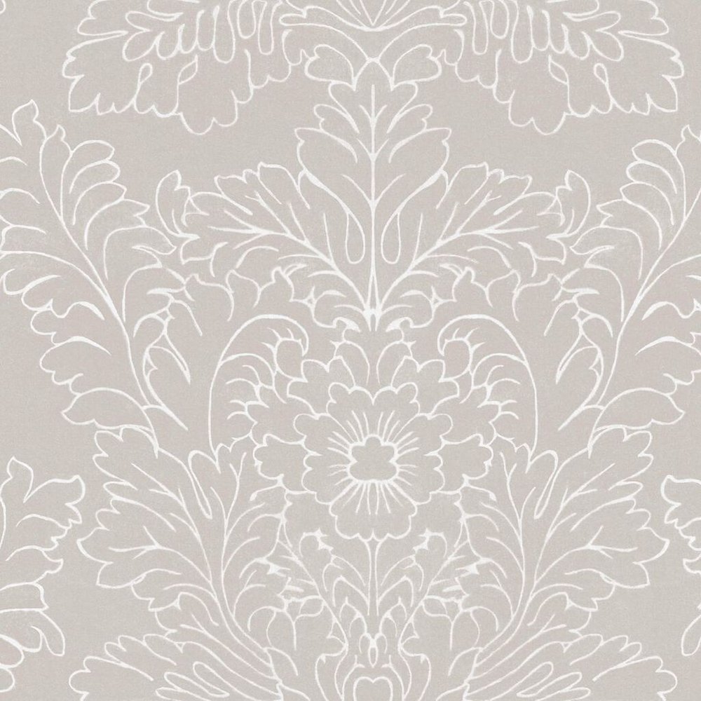 Laura Ashley Silchester Dove Gray Wallpaper