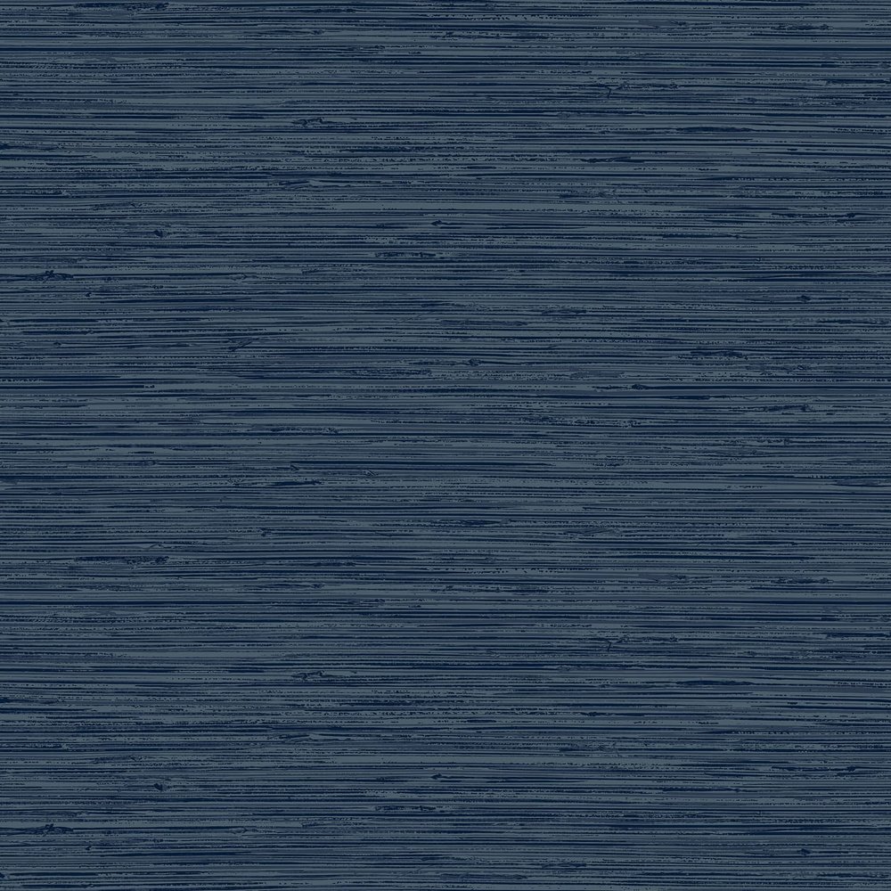 Serenity Plain Navy Wallpaper